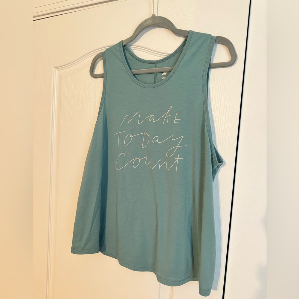 Workout Tank - Make Today Count - Picture 2 of 7